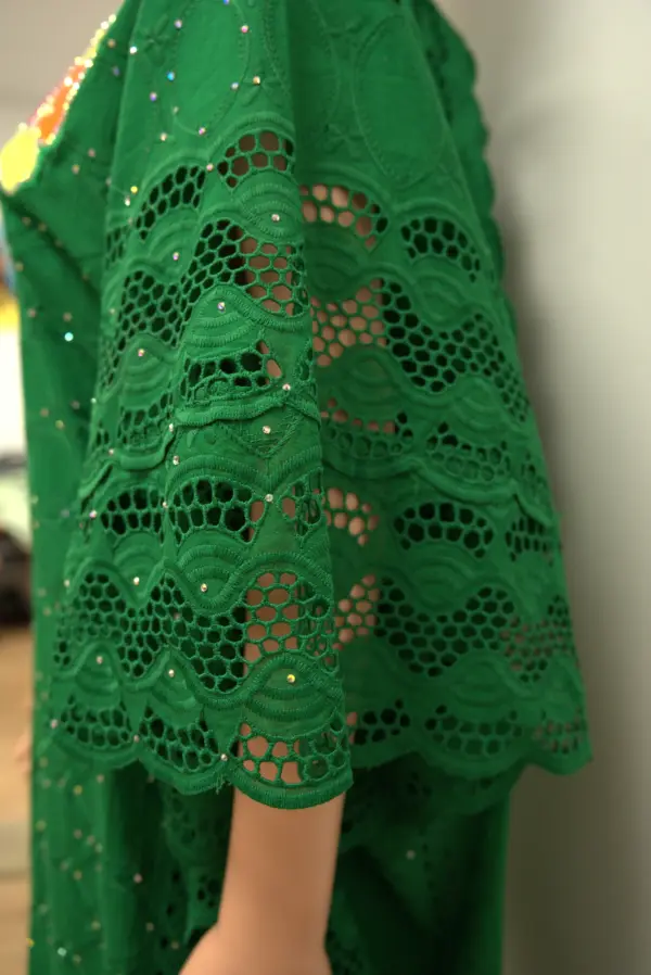 Embroidered African Boubou - Image 4
