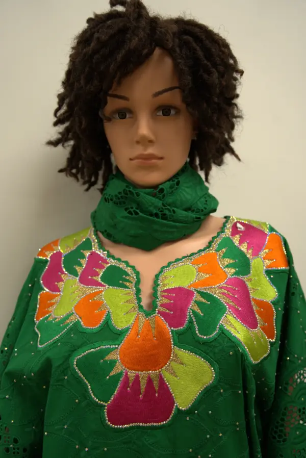 Embroidered African Boubou - Image 3