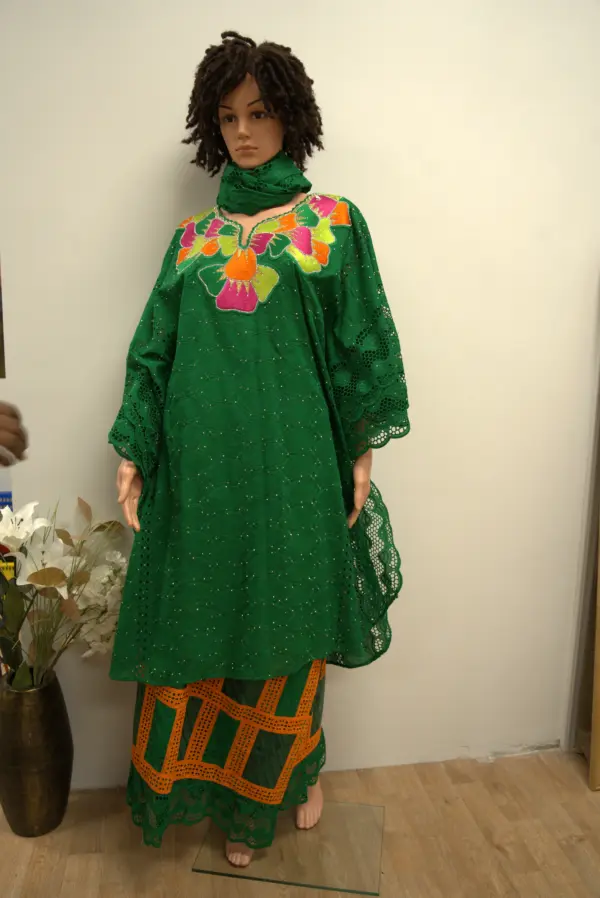 Embroidered African Boubou - Image 2