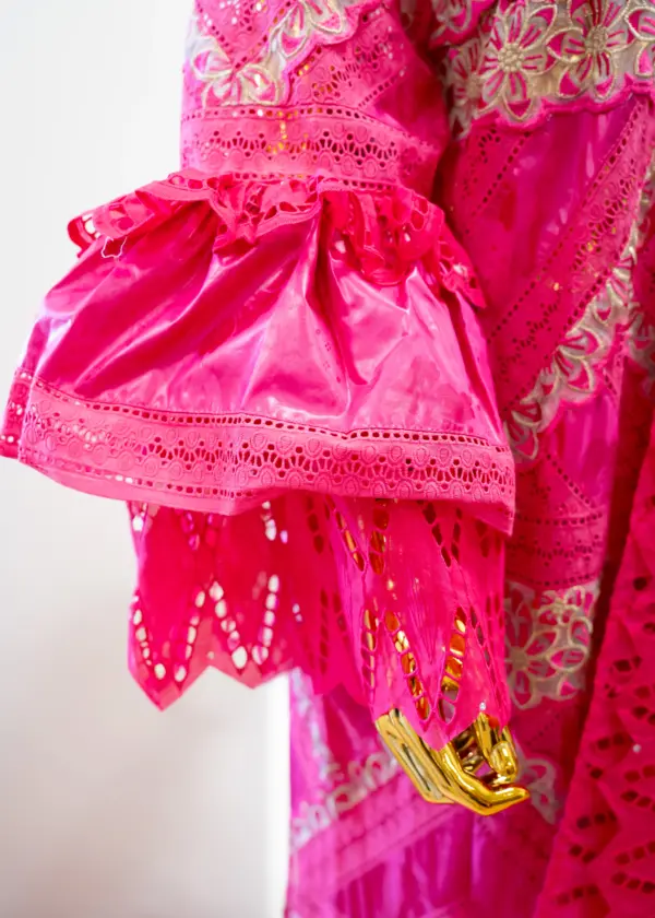 Grand Boubou Dress with Ipele - Image 3