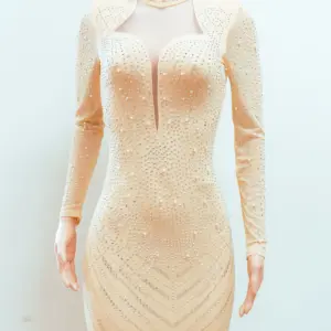 Rhinestone Cocktail Dress